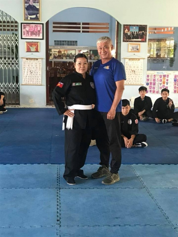 Diễn viên Nguyễn Văn Tùng có niềm đam mê với võ thuật từ nhỏ.