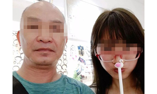 Hình ảnh của Liêu Và Lục San trước khi án mạng xảy ra.