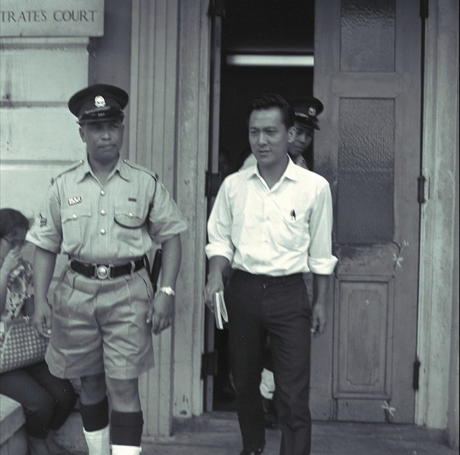Sunny Ang xuất hiện tại một trong những buổi xét xử. (Ảnh: straitstimes)