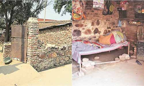 Ngôi nhà của nạn nhân – nơi xảy ra vụ án thương tâm.