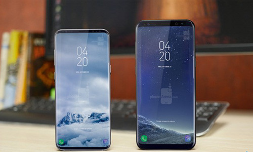 Mẫu Galaxy S8, S8 Plus. (Nguồn: phonearena.com)