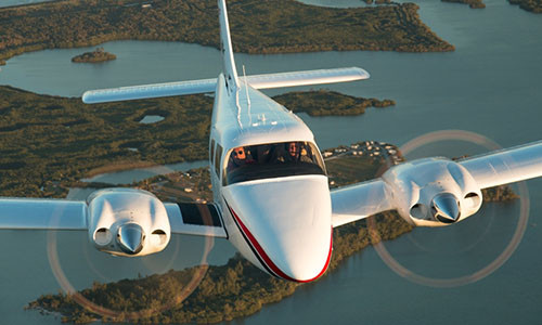 Một chiếc Piper Seneca. Ảnh: ITN