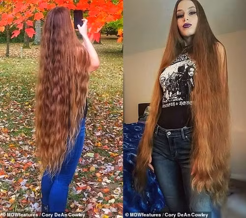 Cô gái bị nhiều đàn ông quấy rối vì tóc dài hơn 1 mét Co gai bi nhieu dan ong quay roi vi toc dai hon 1 met