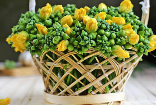 5 món ngon từ hoa mướp bổ dưỡng 5 mon ngon tu hoa muop bo duong