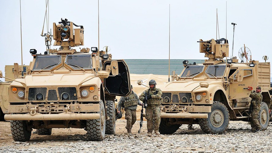 Ước tính đang có hàng trăm chiếc M-ATV đang hoạt động tại chiến trường Syria. Ngoài lực lượng Mỹ sử dụng, một số lượng nhỏ xe này còn được viện trợ cho lực lượng SDF, đồng minh của Mỹ tại đây.