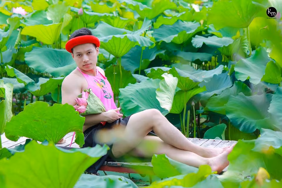 Đến hẹn lại lên, cứ vào mùa sen chính vụ tháng 6, tháng 7 hằng năm thiếu nữ Hà Thành lại nô nức chuẩn bị váy áo, xiêm y sặc sỡ "rồng rắn" đến các hồ sen lớn trong thành phố để tạo dáng, chụp ảnh. Phong trào chụp ảnh sen là một nét đẹp rất riêng của giới trẻ Thủ đô được nhiều bạn gái yêu thích. Tuy nhiên, mới đây trên một fanpage giao lưu phó nháy đã xuất hiện bộ ảnh sen thảm họa, thu hút được hàng nghìn bình luận và "gạch đá" của dân mạng.