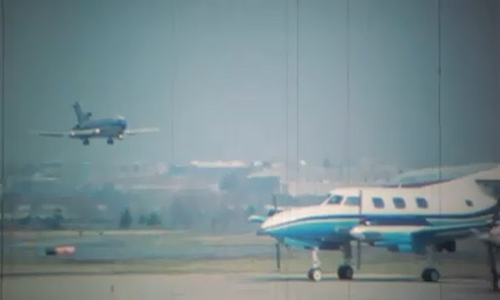 Các chuyến bay ngày nay kéo dài hơn so với trước. Ảnh cắt từ clip.