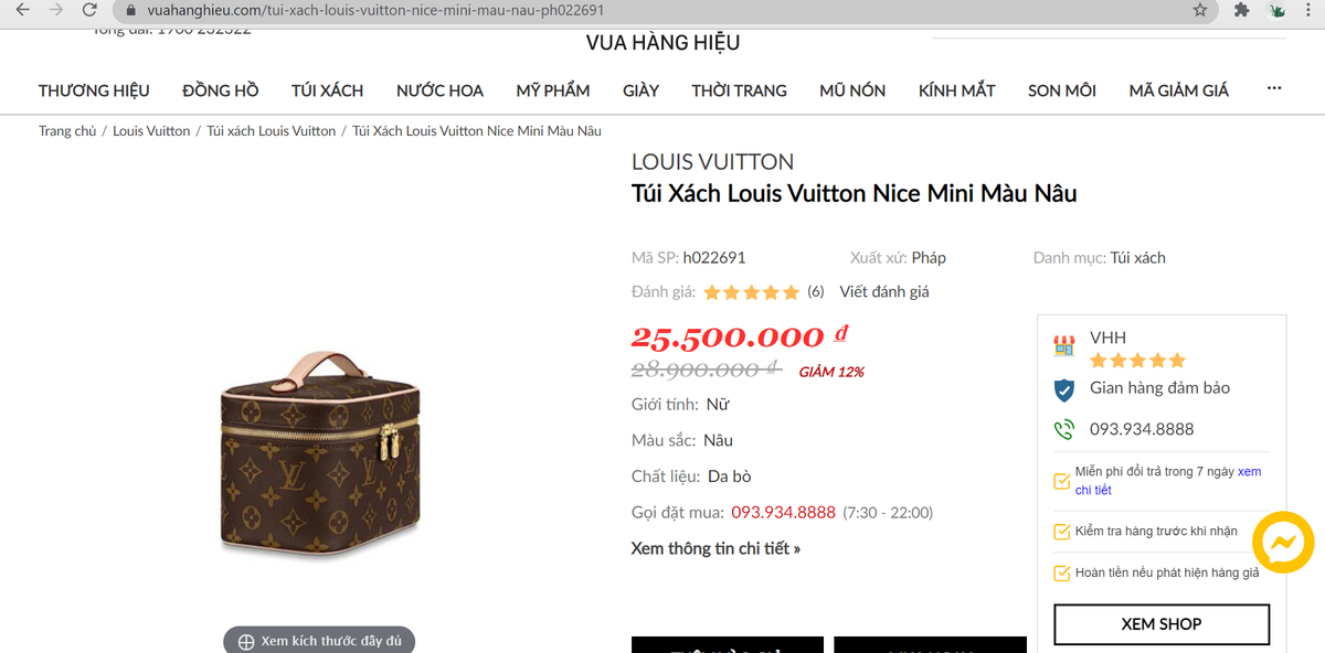 Vua Hang Hieu: Store chinh hang 