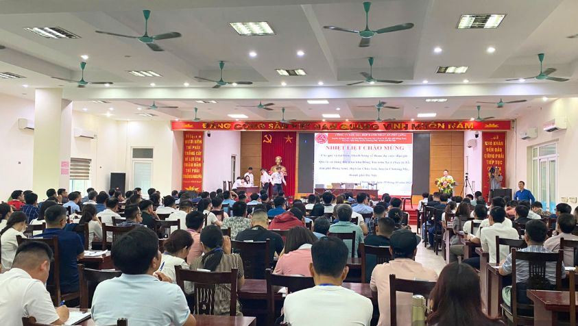 Chương Mỹ đấu giá thành công 19 lô đất, cao nhất 115 triệu/m2 Chuong My dau gia thanh cong 19 lo dat, cao nhat 115 trieu/m2