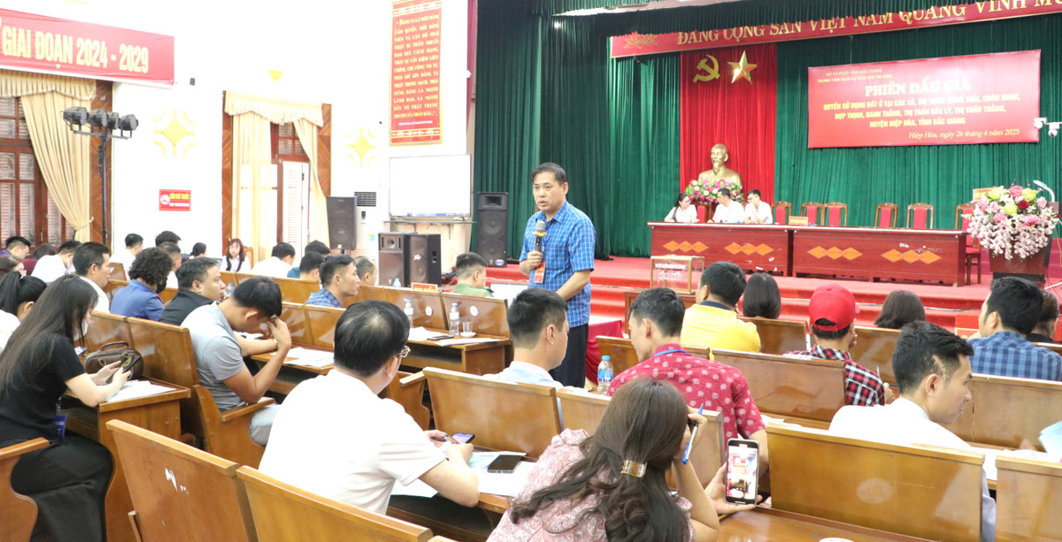 Dau gia thanh cong 64 lo dat, Hiep Hoa thu 163,5 ty dong