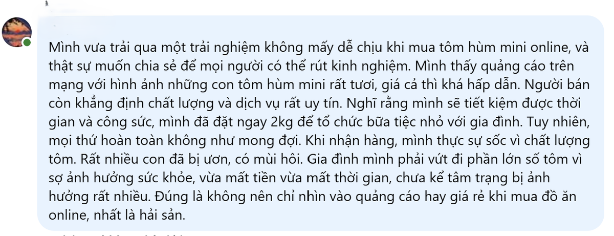 Tôm hùm “mini” giá siêu rẻ được rao bán tràn lan trên chợ mạng - Hình 3 Tom hum “mini” gia sieu re duoc rao ban tran lan tren cho mang-Hinh-3