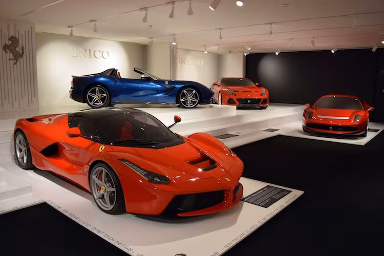 Những chiếc Ferrari này đa số được bộ phận đặc biệt Special Projects của hãng chế tạo, dựa trên cơ sở một dòng Ferrari "đại trà" nào đó. Ngoài ra, trưng bày ở khu vực đặc biệt này còn có một số phiên bản giới hạn cực hiếm.