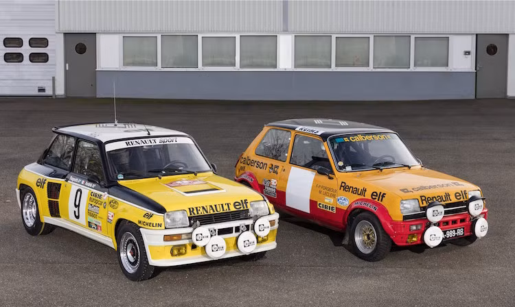 Trong khoảng thời gian này, Renault cũng đồng thời rất thành công trên một "mặt trận" khác là các giải đua rally với chiếc "hot hatch Renault 5 Turbo sử dụng động cơ tăng áp đặt giữa. Dưới sự điều khiển bởi 2 tay đua Jean Ragnotti (Pháp) và Joaquim Moutinho (Bồ Đào Nha), Renault đã chiến thắng tại các chặng đua của giải WRC từ 1981 tới 1986.