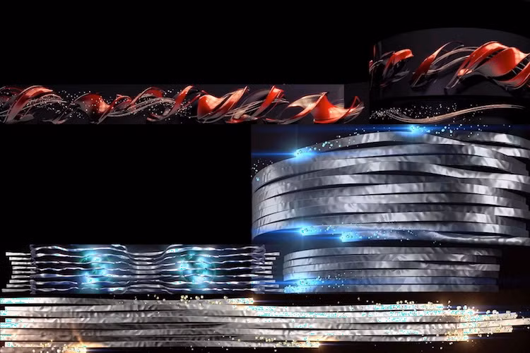 Ngay trước tòa nhà Audi Forum, Audi sẽ đặt 55 máy chiếu video để giúp Maxin10sity - một nhóm nghệ sĩ người Hungary trình diễn một show ánh sáng và hình ảnh 3D.