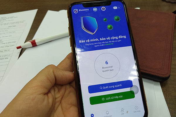 Phat hien 82 truong hop F1, F2 tai Ha Noi, Da Nang nho Bluezone