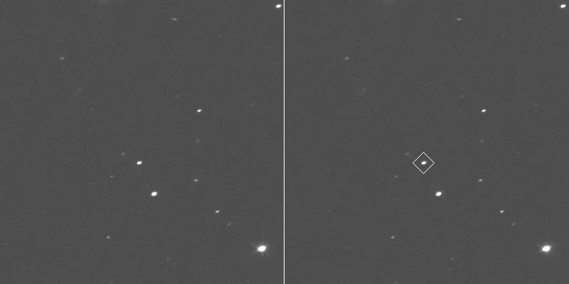 Tiểu hành tinh được đặt tên theo nhà nghiên cứu cổ sinh vật học người Mỹ Donald Johanson, người đã phát hiện ra hóa thạch "Lucy” - hài cốt của một họ hàng đã tuyệt chủng của loài người - tại Ethiopia vào năm 1974. Ảnh: NASA/Goddard/SwRI/Johns Hopkins APL.