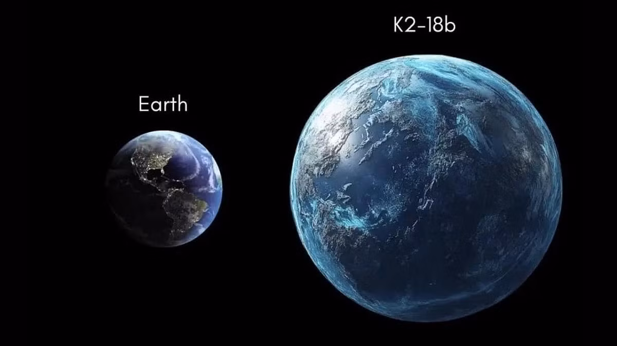 Kính viễn vọng Không gian James Webb có thể thăm dò bầu khí quyển của ngoại hành tinh khi chúng "di chuyển" qua trước mặt ngôi sao chủ từ góc nhìn của đài quan sát. JWST phát hiện một số phân tử nhất định trong không khí dựa trên bước sóng ánh sáng sao mà chúng hấp thụ. Ảnh: X/@konstructivizm.