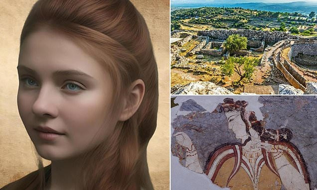 Vào những năm 1980, một bản sao bằng đất sét của hộp sọ một phụ nữ đã được các nhà nghiên cứu tại Đại học Manchester chế tác. Ảnh: Mail Online.