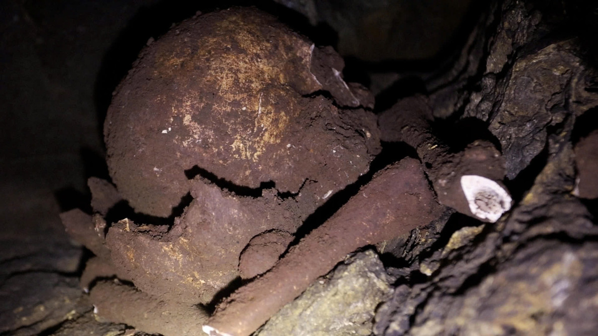 Các chuyên gia cần lấy mẫu vật để giám định bằng phương pháp đồng vị phóng xạ Carbon-14, đồng thời tham vấn ý kiến của các chuyên gia khảo cổ học để xác định chính xác đặc điểm nhân chủng học, niên đại các hộp sọ, mảnh xương và hiện vật liên quan. Ảnh: VL/Đại đoàn kết.