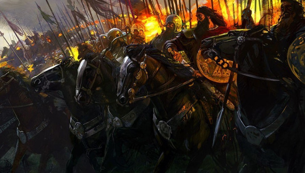 Lực lượng Scythia sử dụng cung tên bắn "cơn mưa" tên khiến quân địch tổn thất lớn.