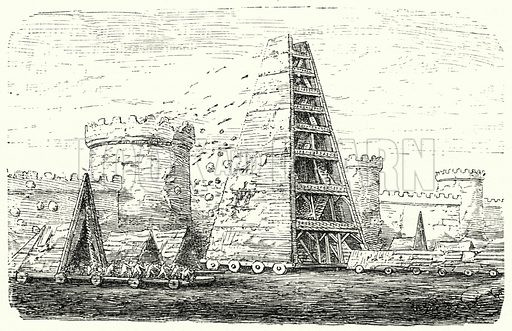 Nhà vua Antigonus của vương quốc Macedonia cảm thấy bị đe dọa trước liên minh trên. Do lo sợ pharaoh Ptolemy I có thể dùng đảo Rhodes làm căn cứ tấn công Macedonia nên vua Antigonus I quyết định phá vỡ liên minh này. Ảnh: lookandlearn.