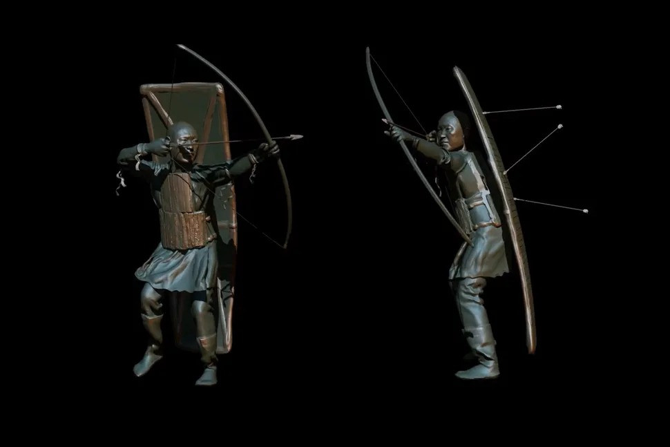 Ngôi của của chiến binh cổ xưa này cũng chứa những mảnh xương của một người thứ hai, có thể là bằng chứng cho thấy một cuộc hiến tế đã được thực hiện ở Siberia. Ảnh: North-Eastern Federal University.