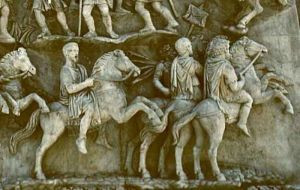 Những con ngựa thường được chôn trong các hố riêng biệt. Đó là những hố nông cách nơi đóng quân của kỵ binh khoảng 400m và cách khu định cư của người dân khoảng 200m. Ảnh: imperiumromanum.