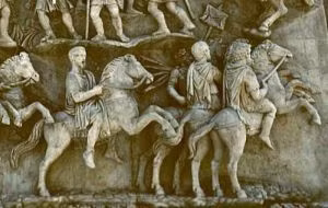 Những con ngựa thường được chôn trong các hố riêng biệt. Đó là những hố nông cách nơi đóng quân của kỵ binh khoảng 400m và cách khu định cư của người dân khoảng 200m. Ảnh: imperiumromanum.