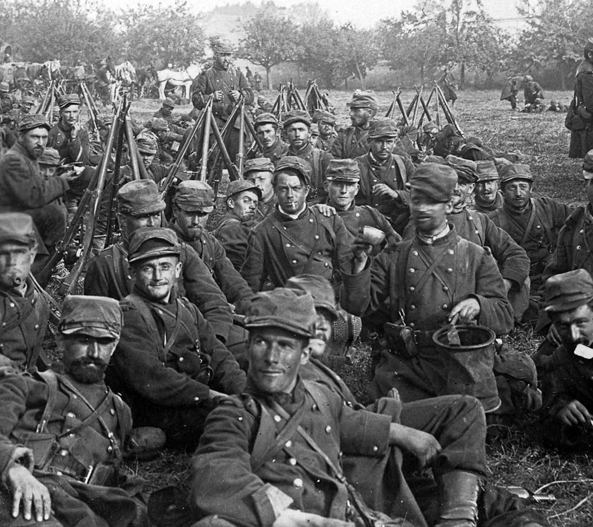 Khoảng 2 triệu binh sĩ tham gia Trận Marne diễn ra vào tháng 9/1914.