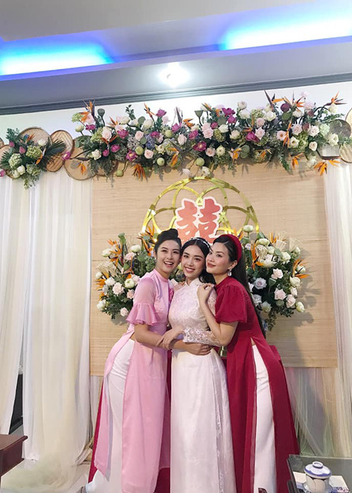 Hinh anh dam cuoi A hau Thuy An o que nha Kien Giang