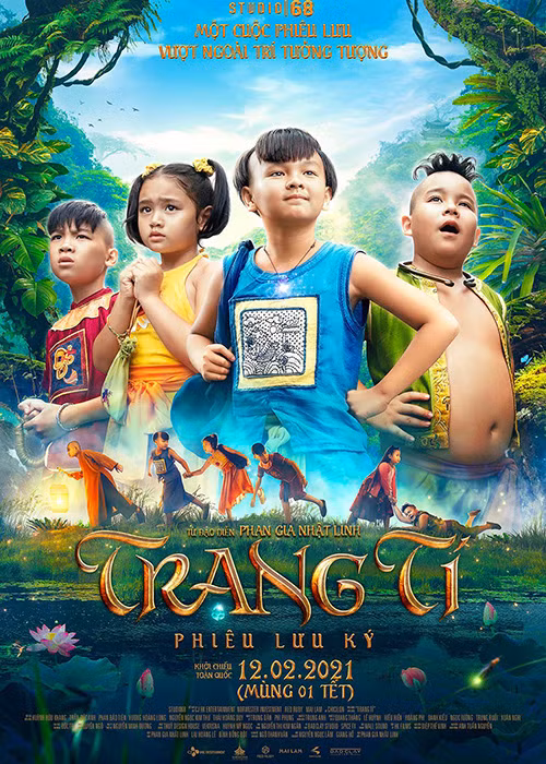 Tạo hình của diễn viên nhí Hữu Khang “Trạng Tí phiêu lưu ký”.