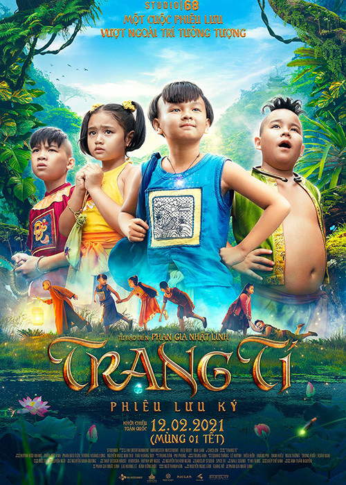 Tạo hình của diễn viên nhí Hữu Khang “Trạng Tí phiêu lưu ký”.