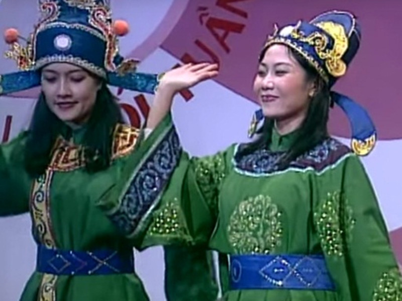 Tham gia Táo quân mùa đầu tiên (2003) cùng Vân Dung nhưng Thu Hương không còn góp mặt trong chương trình nữa. Ảnh: Dân Việt