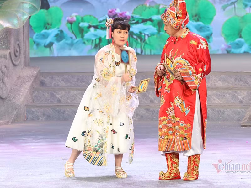 Trong Táo quân 2021, Vân Dung đảm nhận vai Táo Y tế. Ảnh: Vietnamnet