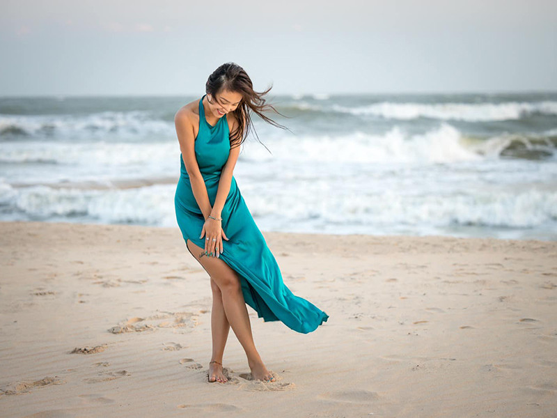 Vân Hugo hiện tại sống ở TP.HCM cùng hôn phu và con trai.