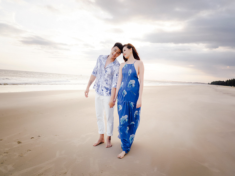 Khánh Vân và Vĩnh Thụy hiện tại đều kín tiếng về chuyện tình cảm.