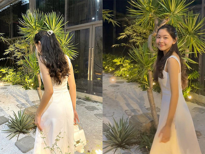 Lọ Lem ra dáng thiếu nữ dịu dàng.