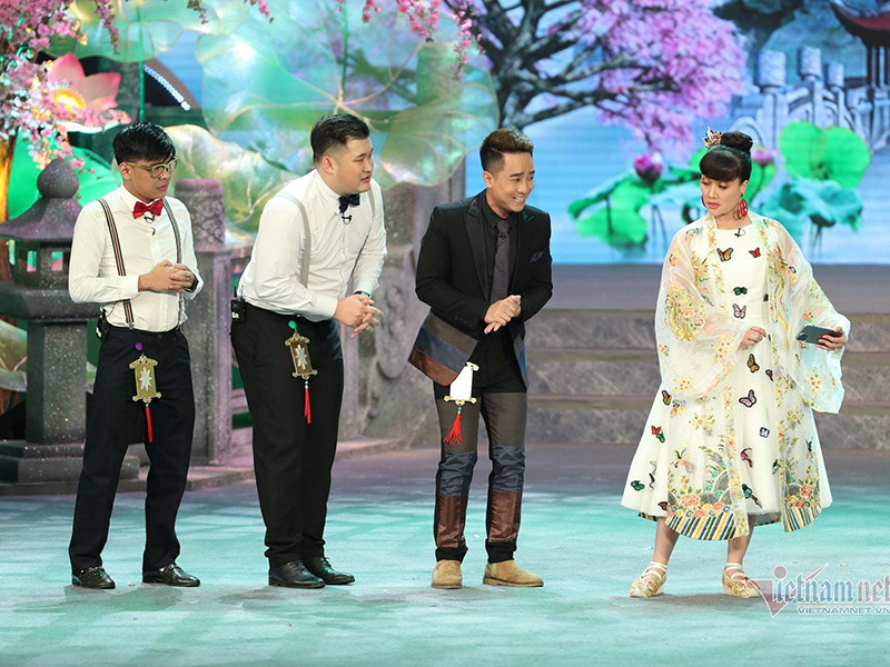 Đỗ Duy Nam, Dũng Hớn và Trung Ruồi có tạo hình hiện đại. Ảnh: Vietnamnet