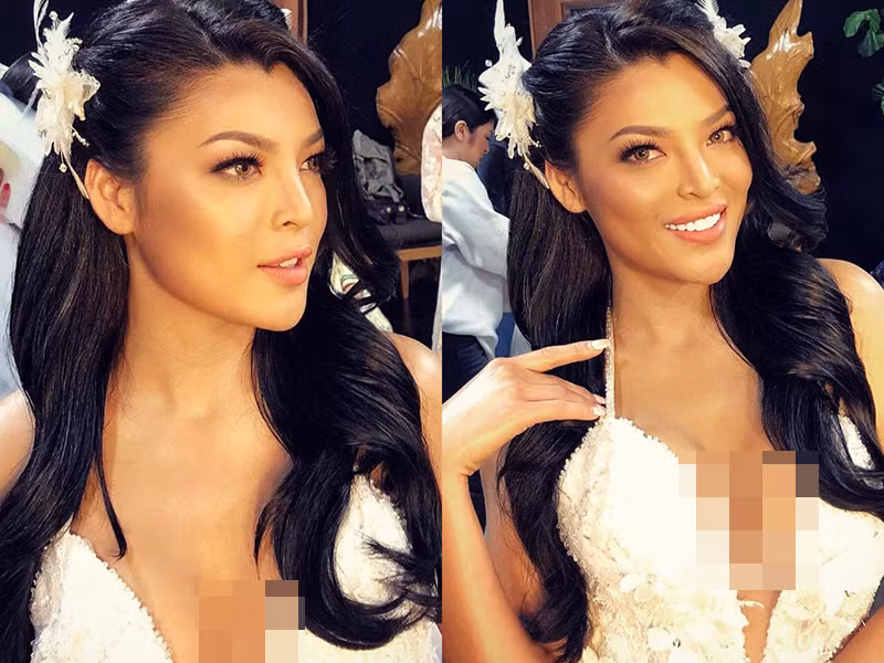 Vóc dáng của Trân Đài cũng được nhiều người khen ngợi.