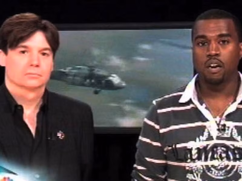 Kanye West còn gây ồn ào khi đăng tweet chỉ trích Tổng thống George W. Bush để ủng hộ quyền lợi cho người đồng tính hay có nhiều phát ngôn tự tâng bốc bản thân như ví mình là… chúa Jesus.