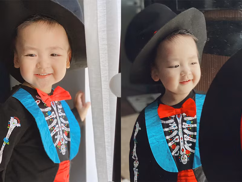 Sau khi được mẹ công khai, bé Kem luôn nhận được sự chú ý của cư dân mạng mỗi khi hình ảnh xuất hiện trên trang cá nhân của mẹ.