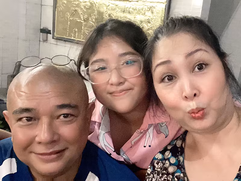 Hồng Vân và Lê Tuấn Anh có một cô con gái chung tên Lê Ngô Ngọc Châu (Bí Ngô).