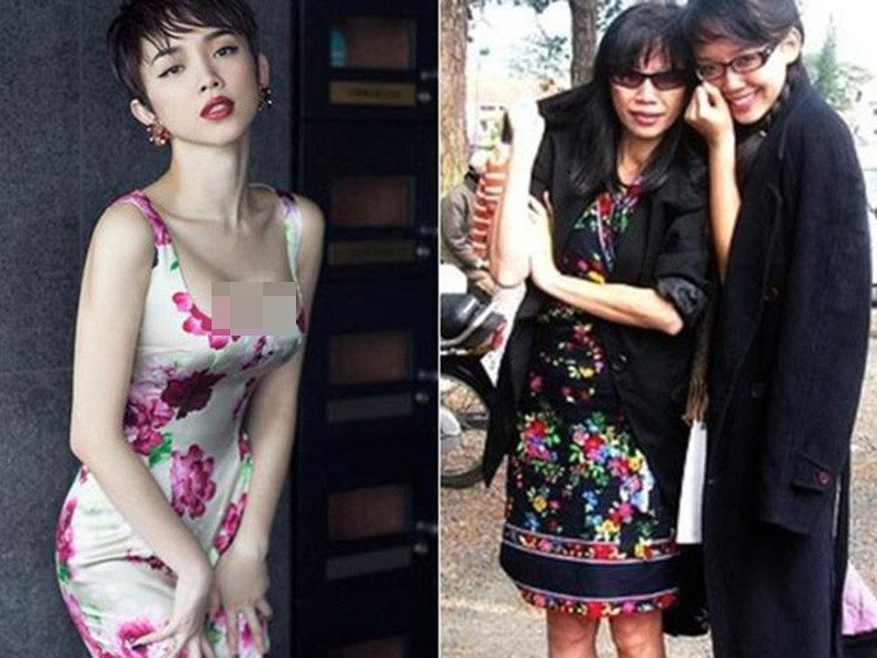 Nữ ca sĩ luôn cố gắng nói chuyện với mẹ nhưng đến nay, sau nhiều năm, tình cảm giữa hai người vẫn chưa thể hàn gắn được. Thậm chí, khi Tóc Tiên tổ chức đám cưới với Hoàng Touliver, mẹ của cô cũng không xuất hiện.