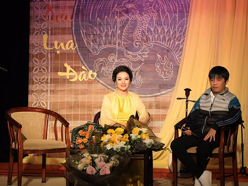 Năm 2007, Tân Nhàn và Tuấn Anh nên duyên vợ chồng. Ảnh: Phụ nữ Việt Nam