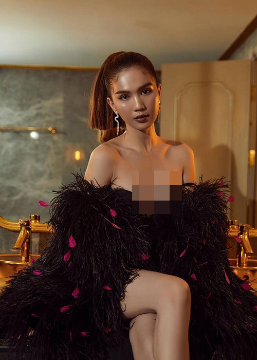 Chuyện Ngọc Trinh chịu chơi không phải là chuyện lạ. Ảnh: Saostar