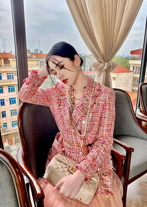 Cẩm Đan xuất hiện với hình ảnh sang chảnh hơn sau khi rời cuộc thi.