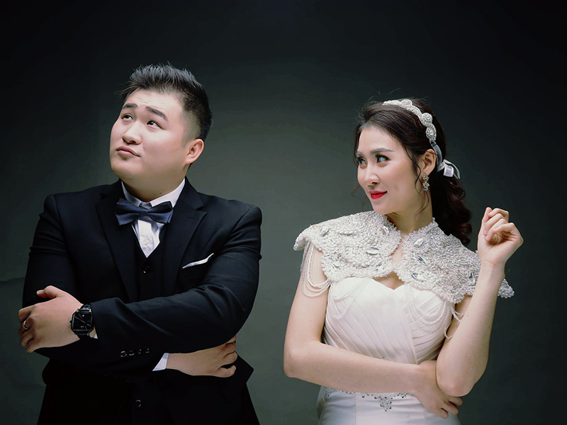 Giống Đỗ Duy Nam, Lưu Mạnh Dũng cũng xuất hiện trong hậu trường tập luyện Táo quân 2021 và đã kết hôn.