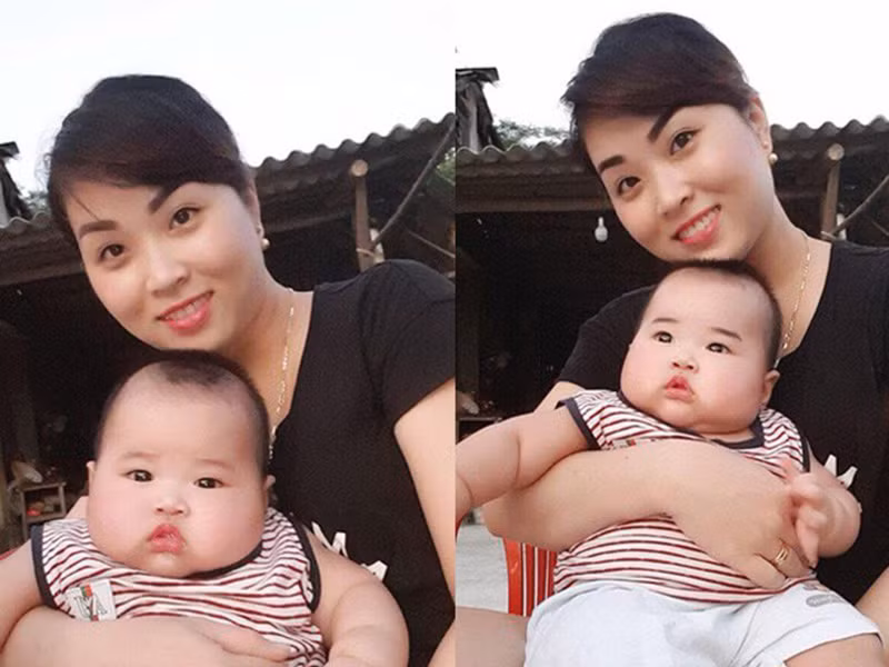 Bà xã của Chiến Thắng đã nghỉ dạy học và tự tay chăm sóc cho con chứ không giao phó cho người giúp việc.