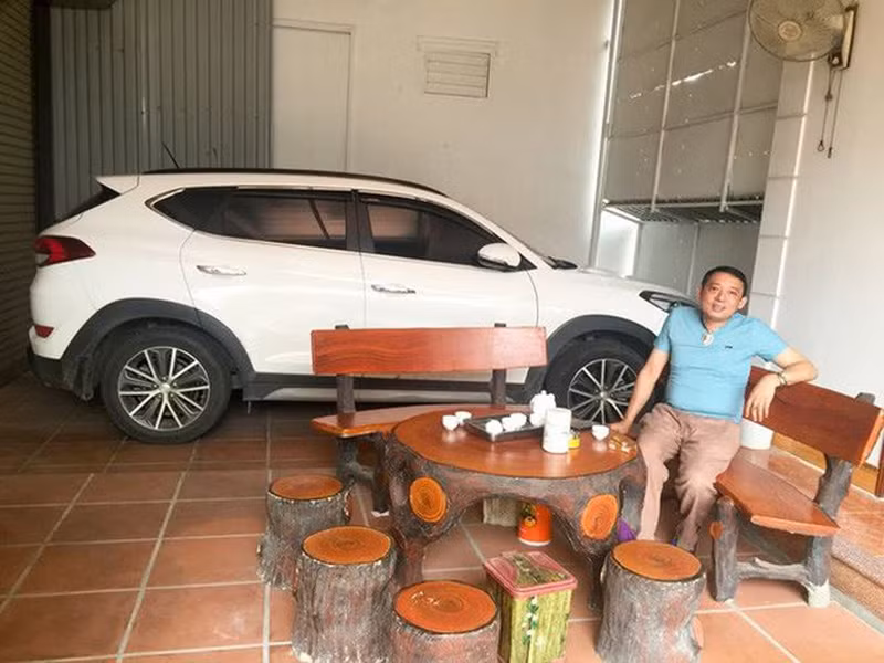 Hiện tại, vợ chồng nam nghệ sĩ hài sống trong căn biệt thự tại Vĩnh Phúc. Ảnh: Tiền Phong