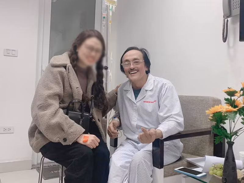 Giang Còi tỏ ra lạc quan dù đang nhập viện.